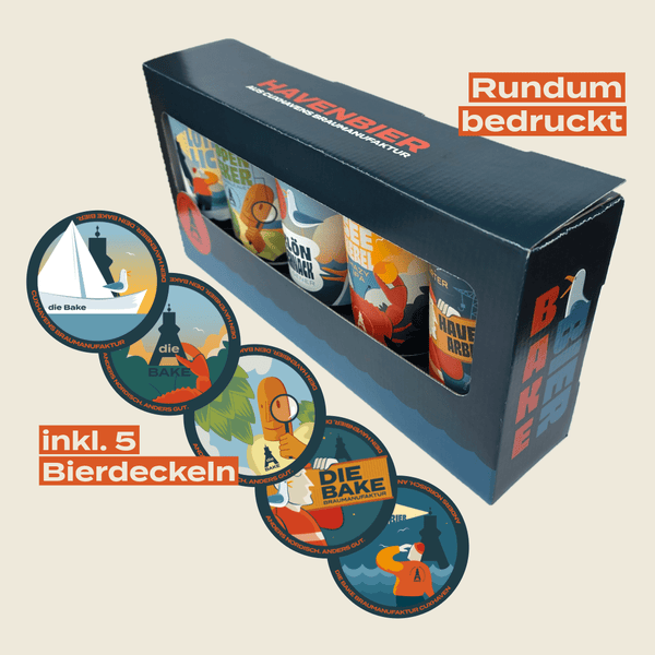 5er Geschenkpaket - Die Bake Braumanufaktur KG