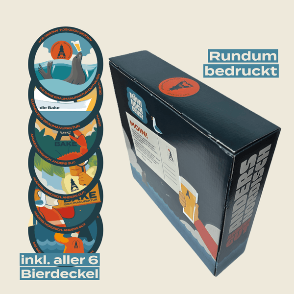 Geschenkpaket mit Gläsern - Die Bake Braumanufaktur KG