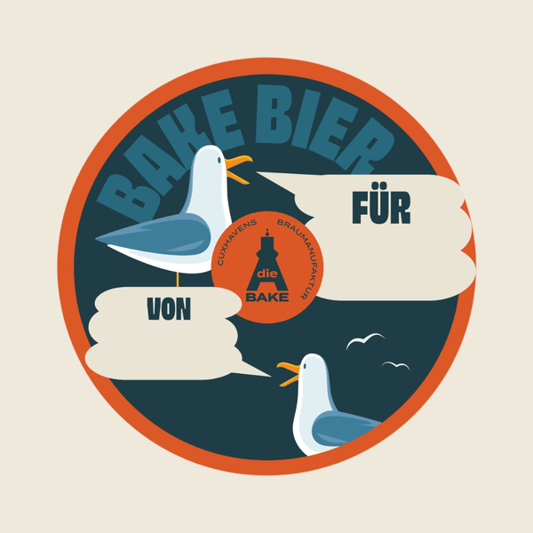 VERSCHENKEN - STICKER - Die Bake Braumanufaktur KG