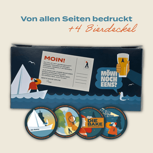 4er Geschenkpaket mit Glas - Die Bake Braumanufaktur KG