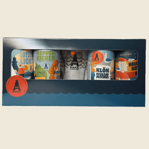 4er Geschenkpaket mit Glas - Die Bake Braumanufaktur KG