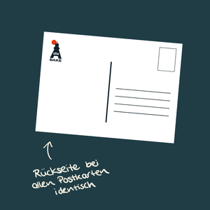 4ER - SET POSTKARTEN - Die Bake Braumanufaktur KG