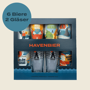 Geschenkpaket mit Gläsern - Die Bake Braumanufaktur KG